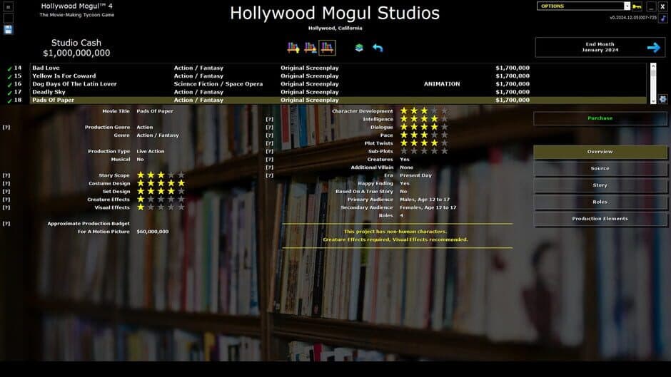 Скриншот 3 из Hollywood Mogul 4