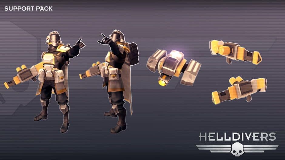 Скриншот 1 из Helldivers: Support Pack