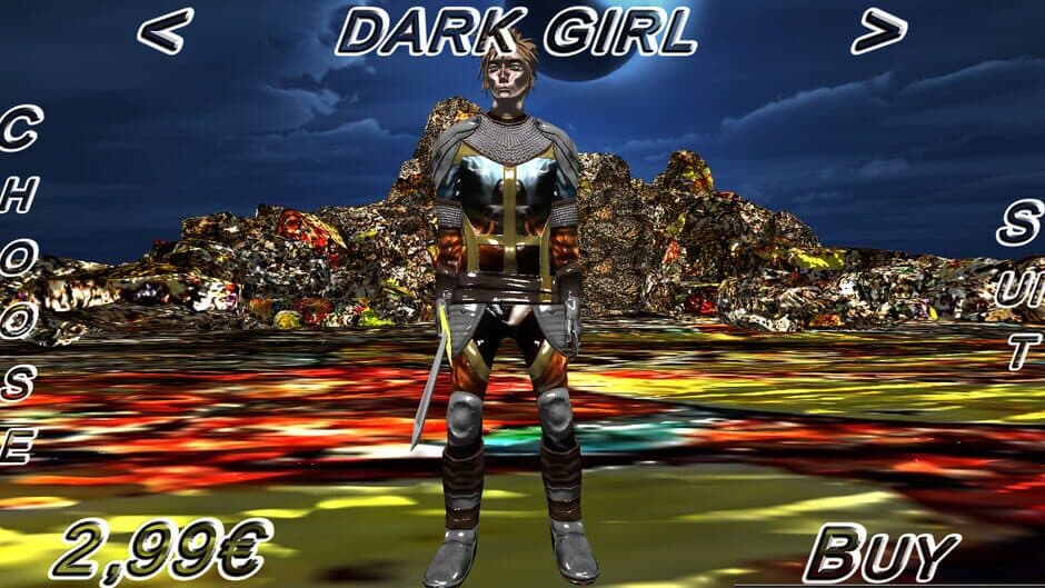 Скриншот 1 из Hack And Slash Fury: Dark Girl Armor
