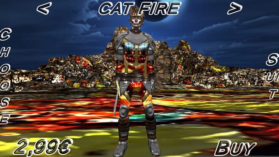 Скриншот 1 из Hack And Slash Fury: Cat Fire Armor