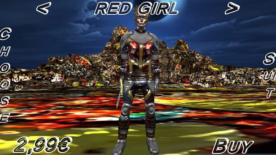 Скриншот 1 из Hack And Slash Fury: Red Girl Armor
