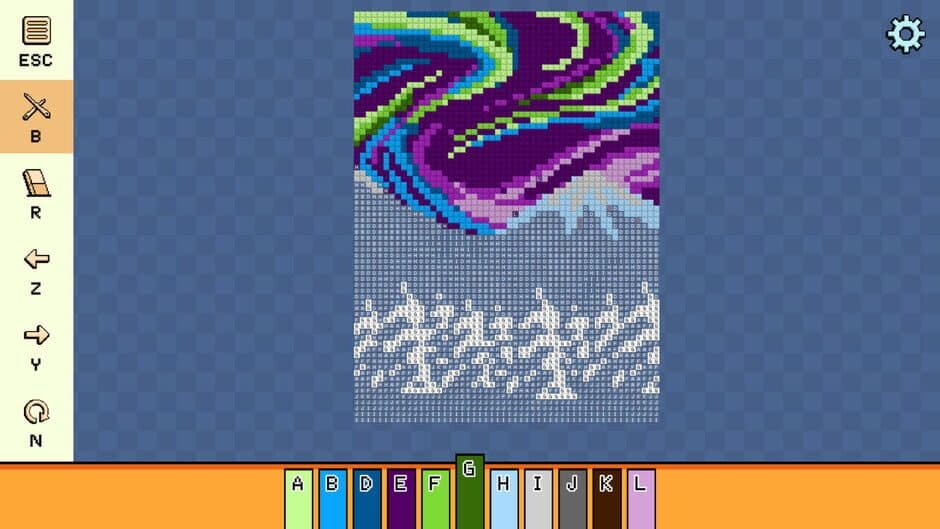 Скриншот 4 из Pixel Cross Stitch: Color by Number - Winter Pack 2