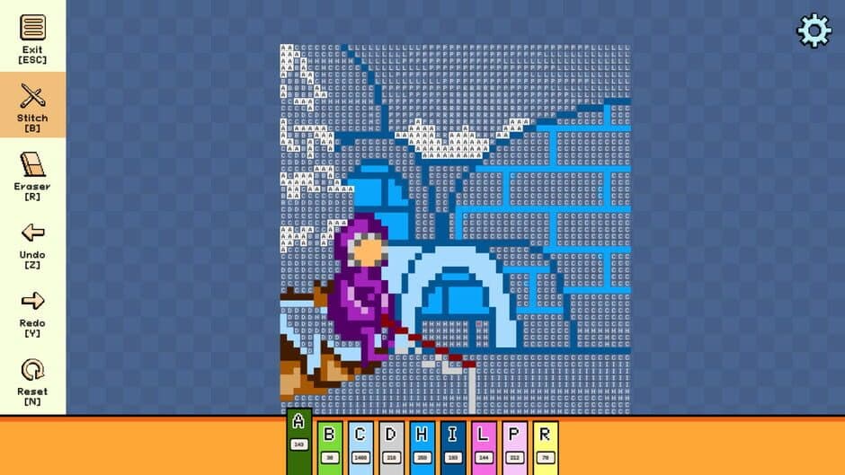 Скриншот 2 из Pixel Cross Stitch: Color by Number - Winter Pack 3