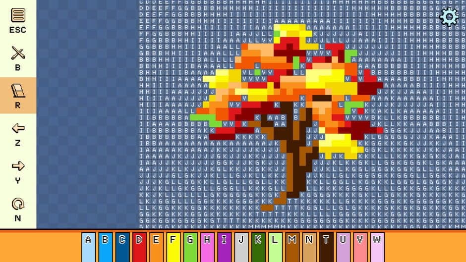 Скриншот 1 из Pixel Cross Stitch: Autumn Pack 2