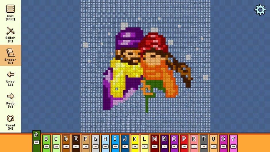 Скриншот 3 из Pixel Cross Stitch: Color by Number - Winter Pack 3