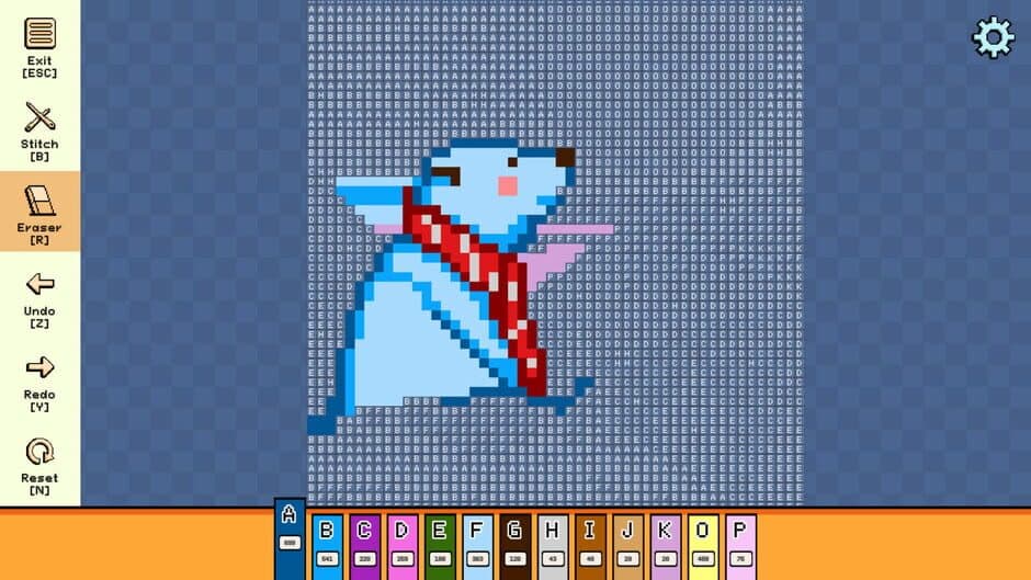 Скриншот 4 из Pixel Cross Stitch: Color by Number - Winter Pack 3
