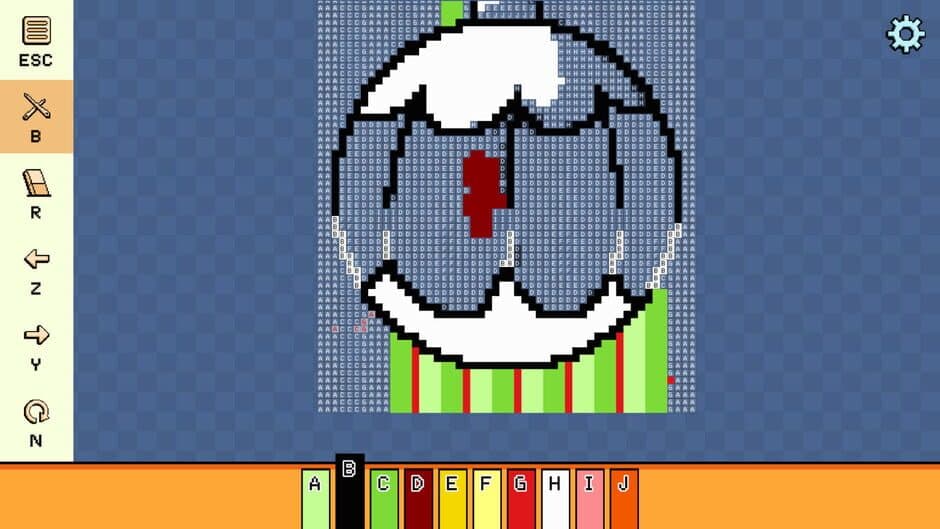 Скриншот 2 из Pixel Cross Stitch: Color by Number - Christmas Baubles Pack