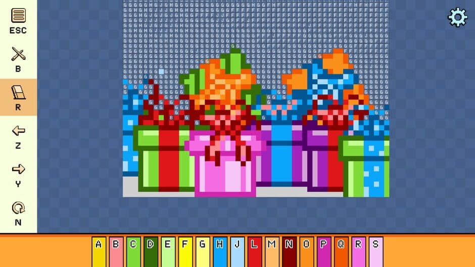 Скриншот 1 из Pixel Cross Stitch: Color by Number - Christmas Pack 2