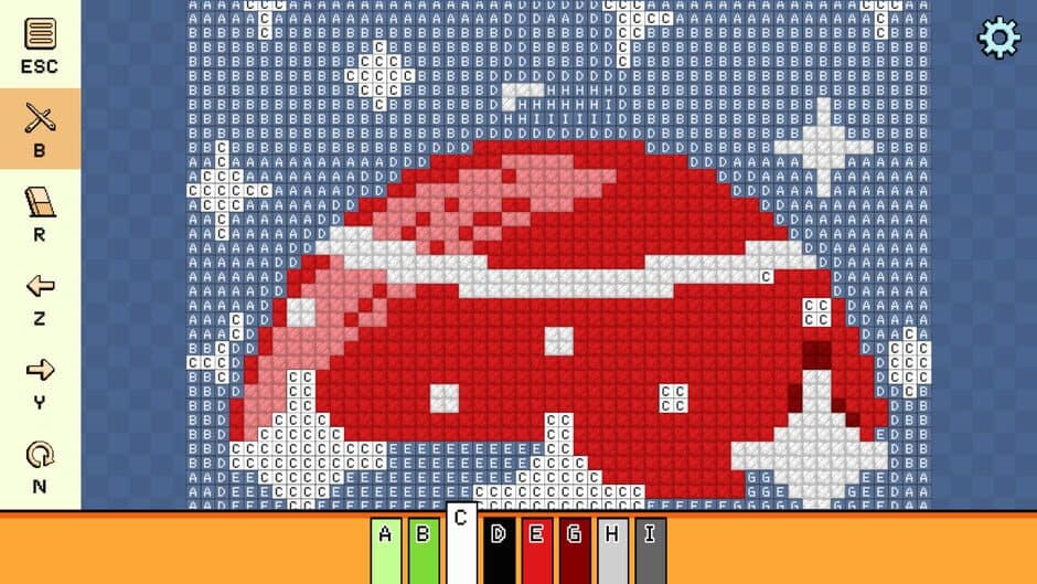 Скриншот 4 из Pixel Cross Stitch: Color by Number - Christmas Baubles Pack