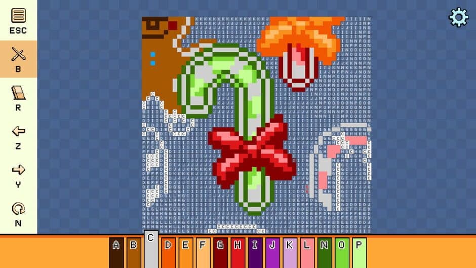 Скриншот 2 из Pixel Cross Stitch Color by Number - Christmas Pack
