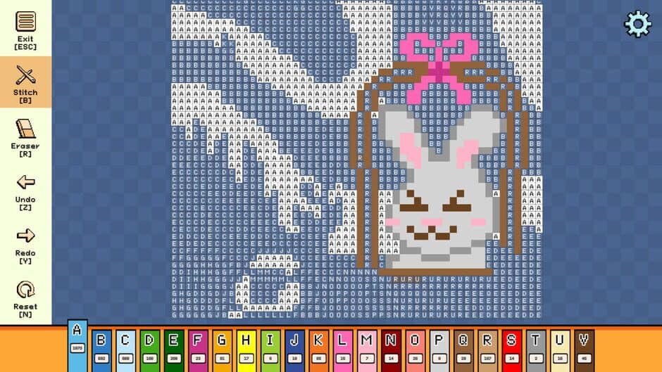Скриншот 4 из Pixel Cross Stitch: Color by Number - Easter Pack 2