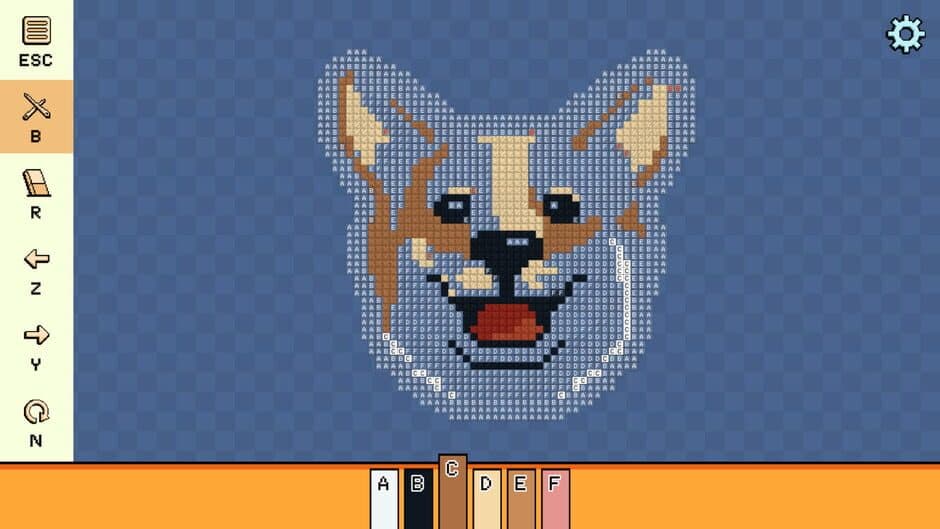 Скриншот 3 из Pixel Cross Stitch: Color by Number - Dogs Pack