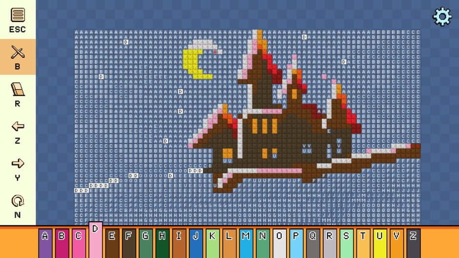 Скриншот 4 из Pixel Cross Stitch: Fantasy Medieval Pack 2