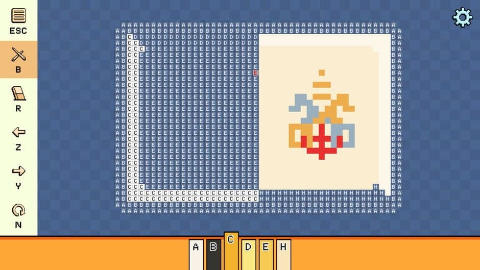 Скриншот 2 из Pixel Cross Stitch: Color by Number - Flags Pack