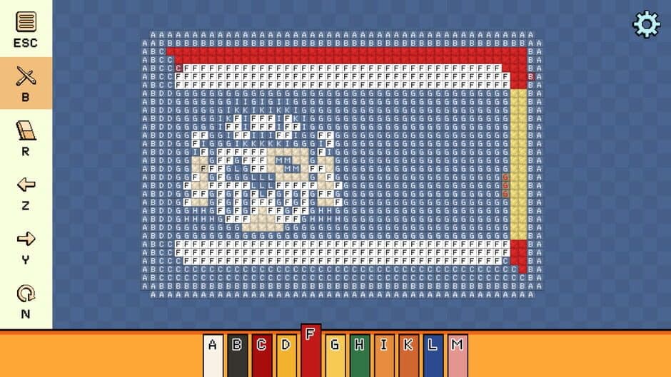 Скриншот 4 из Pixel Cross Stitch: Color by Number - Flags Pack