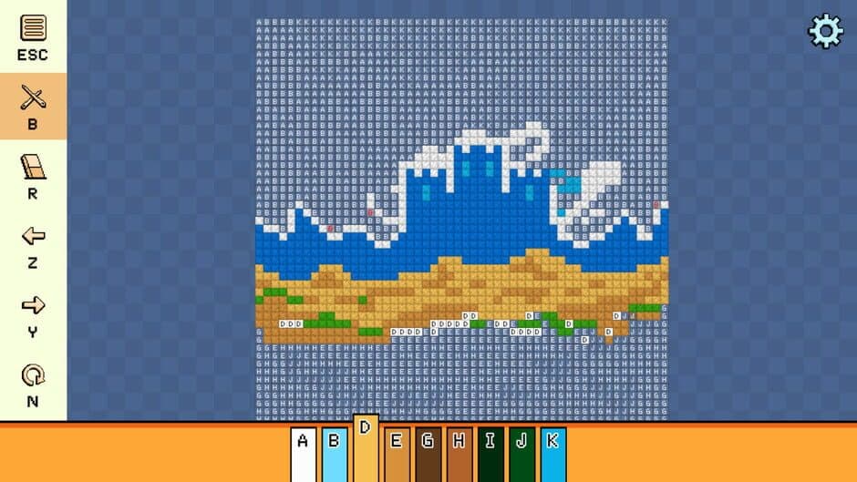 Скриншот 2 из Pixel Cross Stitch: Color by Number - Landscapes Pack 3