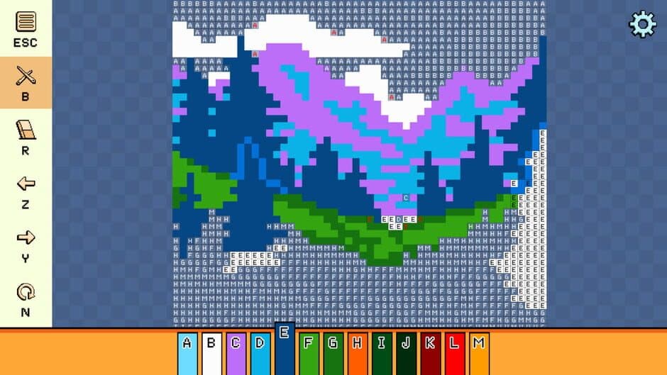 Скриншот 3 из Pixel Cross Stitch: Color by Number - Landscapes Pack 3