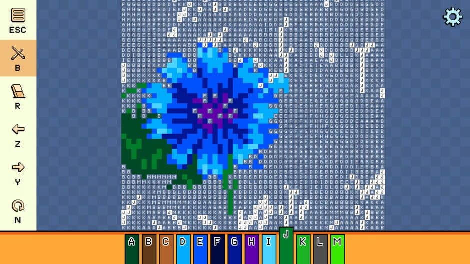 Скриншот 3 из Pixel Cross Stitch: Color by Number - Flowers and Butterflies Pack 2