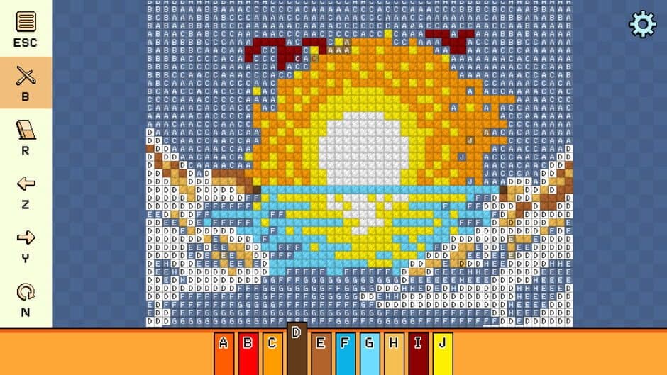 Скриншот 4 из Pixel Cross Stitch: Color by Number - Landscapes Pack 3