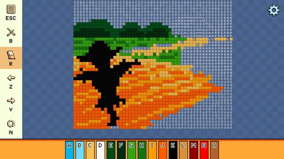 Скриншот 4 из Pixel Cross Stitch: Color by Number - Landscapes Pack 2