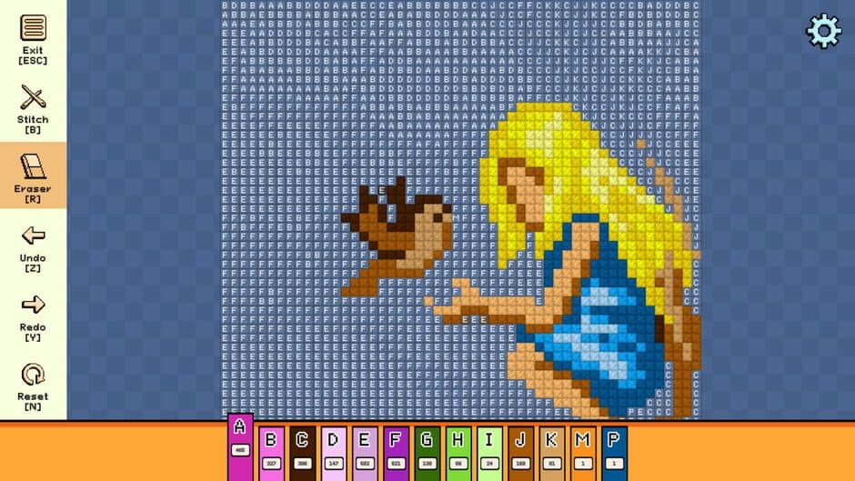 Скриншот 1 из Pixel Cross Stitch: Color by Number - Spring Pack