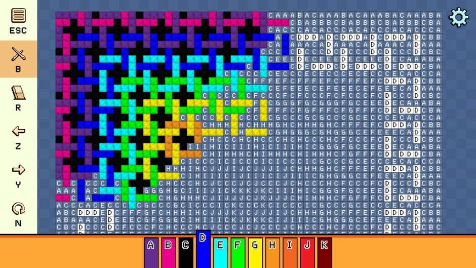 Скриншот 1 из Pixel Cross Stitch: Color by Number - Simple Patterns Pack 4