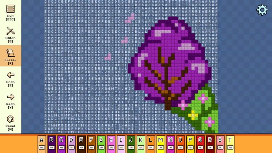 Скриншот 4 из Pixel Cross Stitch: Spring Pack 2