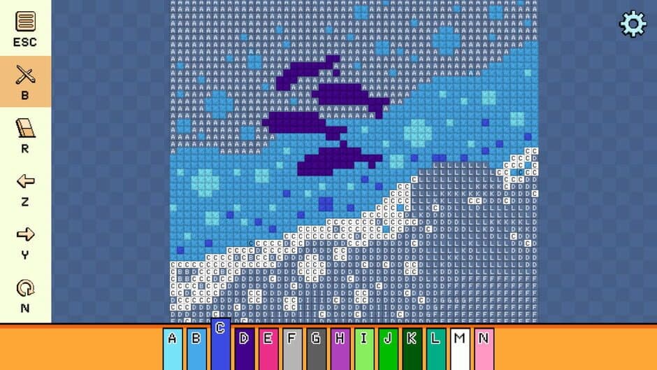 Скриншот 3 из Pixel Cross Stitch: Color by Number - Under The Sea Pack 3