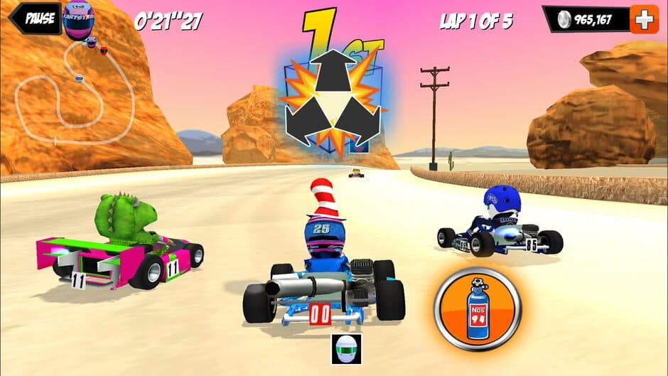 Скриншот 1 из Kart Stars