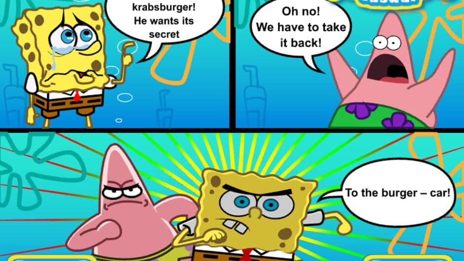 Скриншот 1 из Spunch Bob and Krabsburger Secret