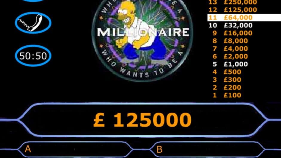 Скриншот 1 из Simpsons Millionaire