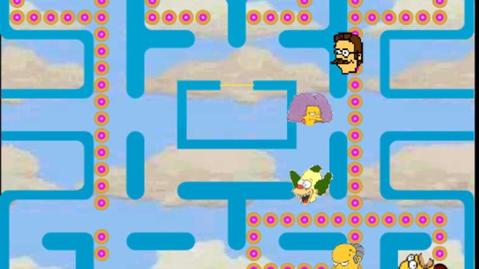 Скриншот 1 из The Simpsons Pacman