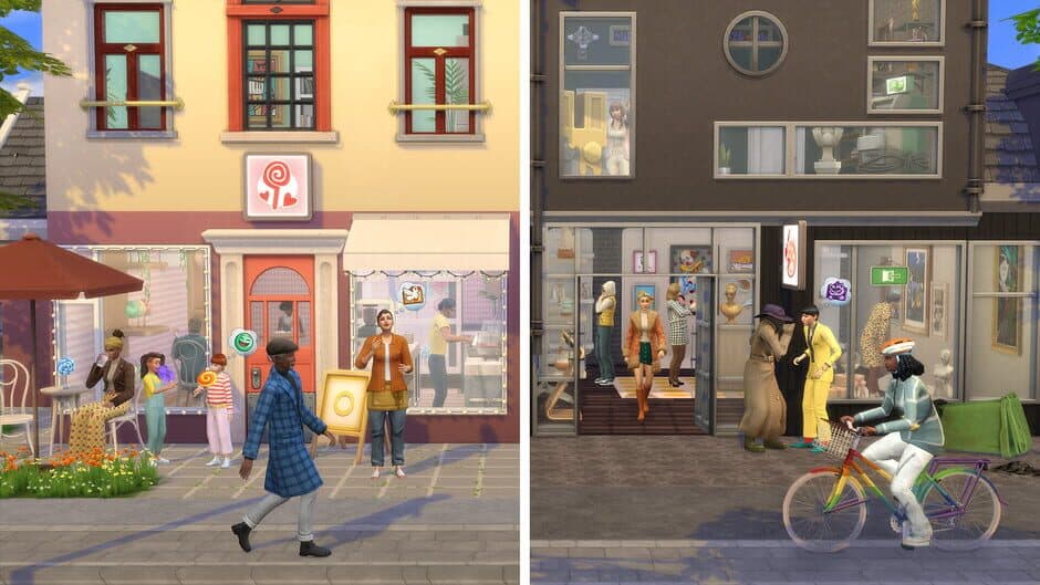 Скриншот 1 из The Sims 4: Businesses & Hobbies