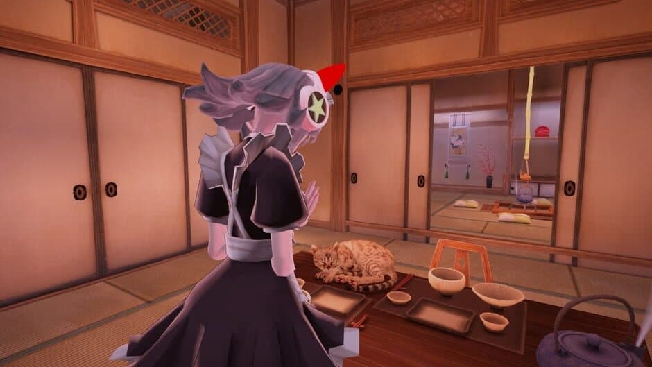 Скриншот 4 из Anime Waifu Simulator: Sakura Garden