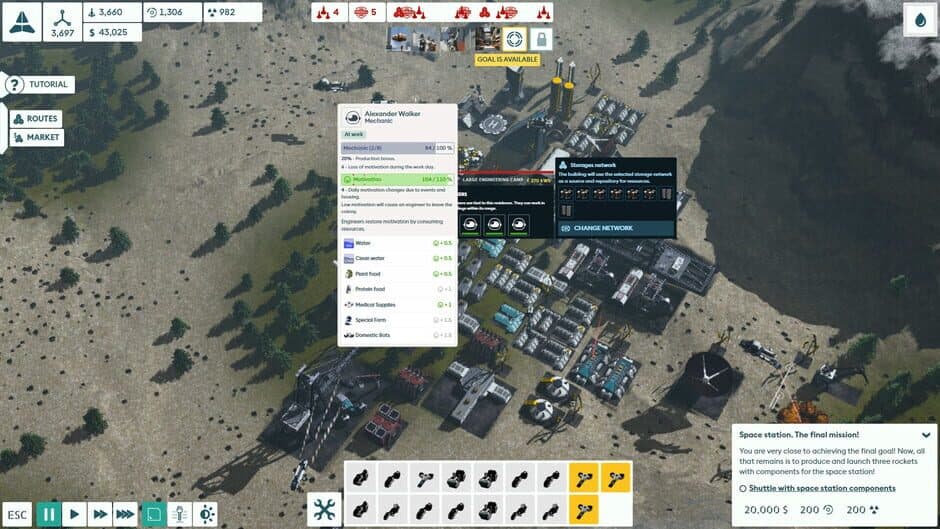 Скриншот 6 из Oasis Mission: Colony Sim