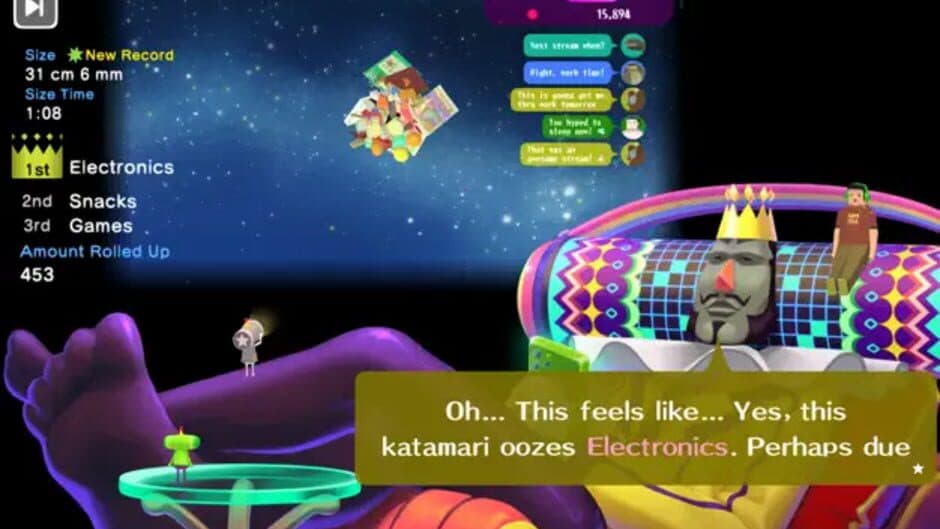 Скриншот 5 из Katamari Damacy Rolling Live