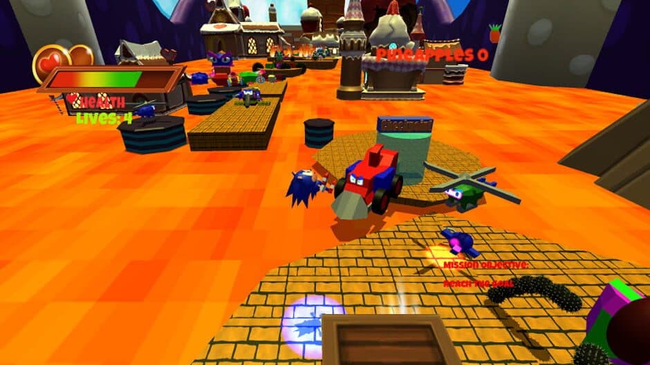 Скриншот 2 из Sonic 3D Blast Xtreme