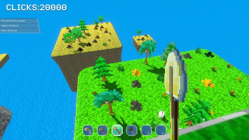 Скриншот 2 из Mine Clicker: Base Craft Building Game