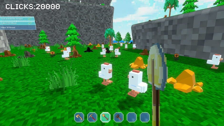 Скриншот 4 из Mine Clicker: Base Craft Building Game