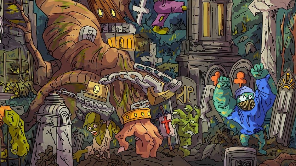 Скриншот 2 из 100 Zombie Cats