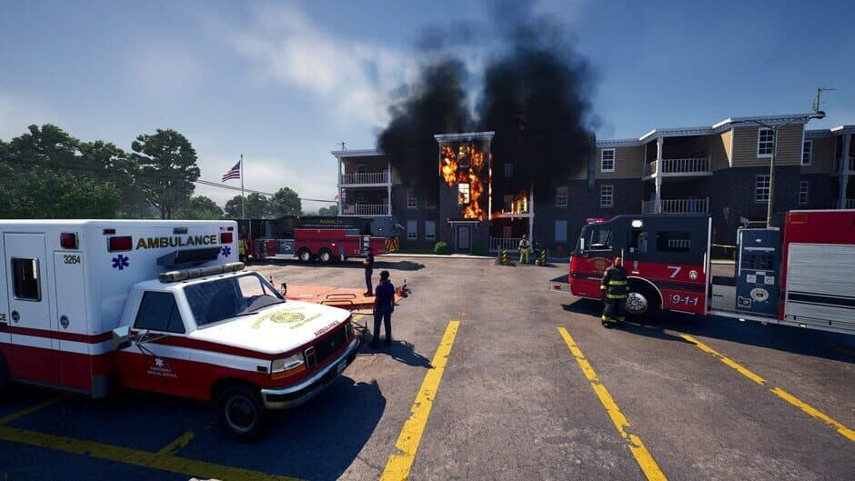 Скриншот 4 из Firefighting Simulator: Ignite