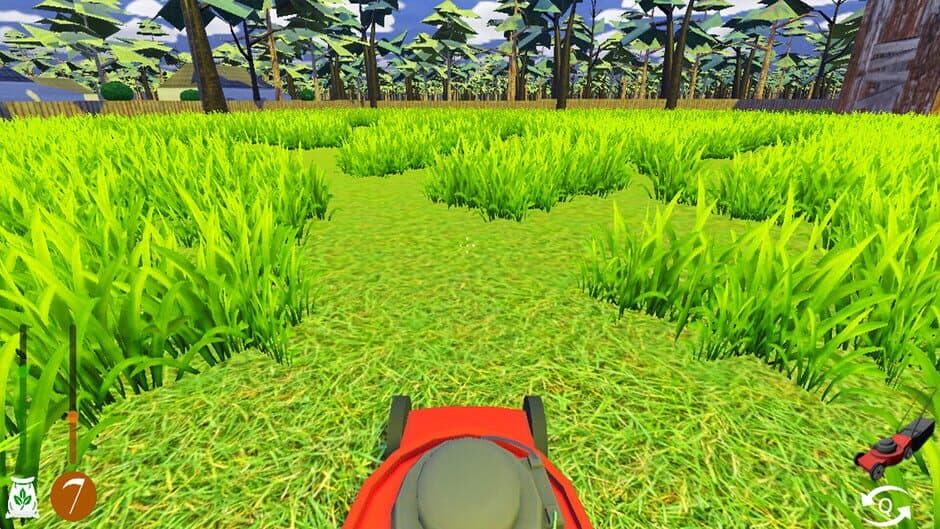Скриншот 1 из A Game About Mowing Your Lawn