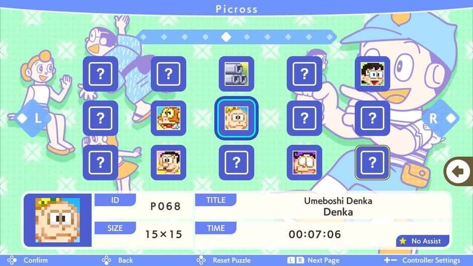 Скриншот 1 из Picross S Doraemon & F Characters Edition