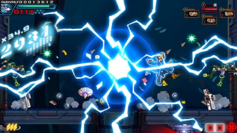 Скриншот 6 из Azure Striker Gunvolt Trilogy Enhanced