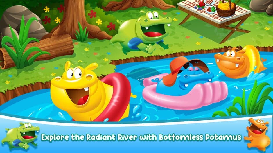 Скриншот 4 из Hungry Hungry Hippos