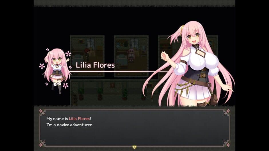 Скриншот 2 из Lilia: The Fallen Flower in the Prison City