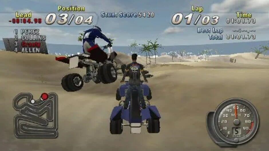Скриншот 2 из ATV Offroad Fury: Blazin' Trails