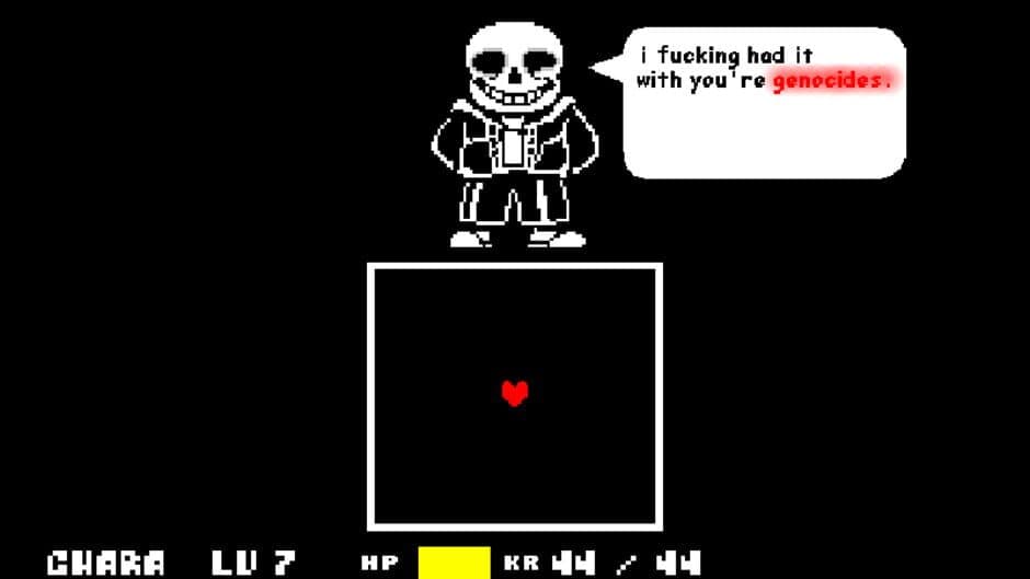 Скриншот 4 из Undertale: Remembering the Genocides