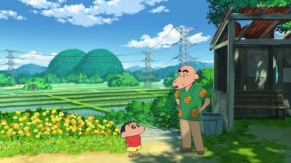 Скриншот 7 из Shin-chan: Shiro and the Coal Town