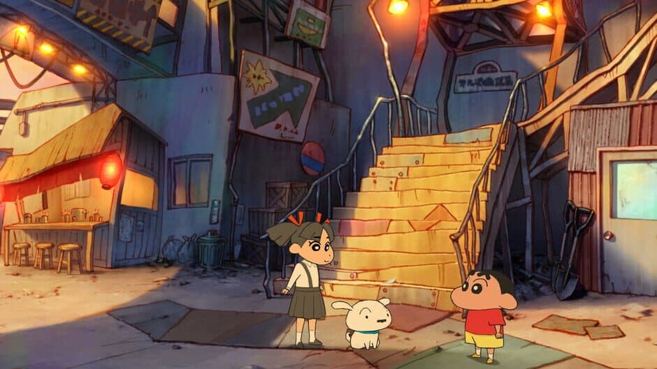 Скриншот 4 из Shin-chan: Shiro and the Coal Town